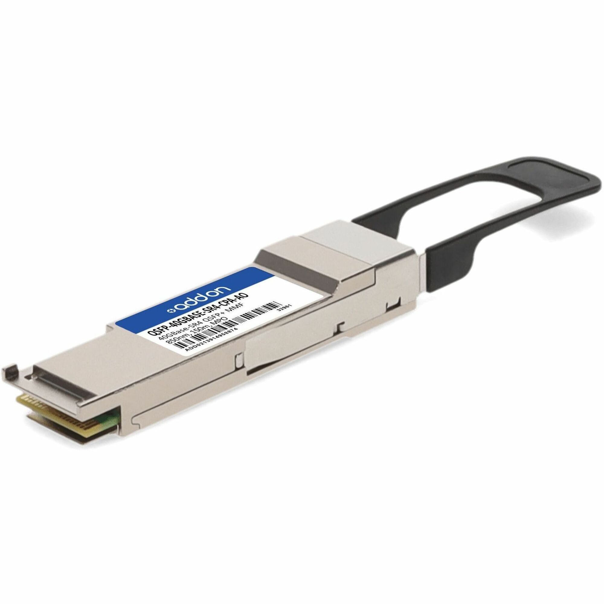 AddOn Cisco® and Palo Alto Networks® Compatible TAA Compliant 40GBase-SR4 QSFP+ Transceiver (MMF, 850nm, 150m, MPO)