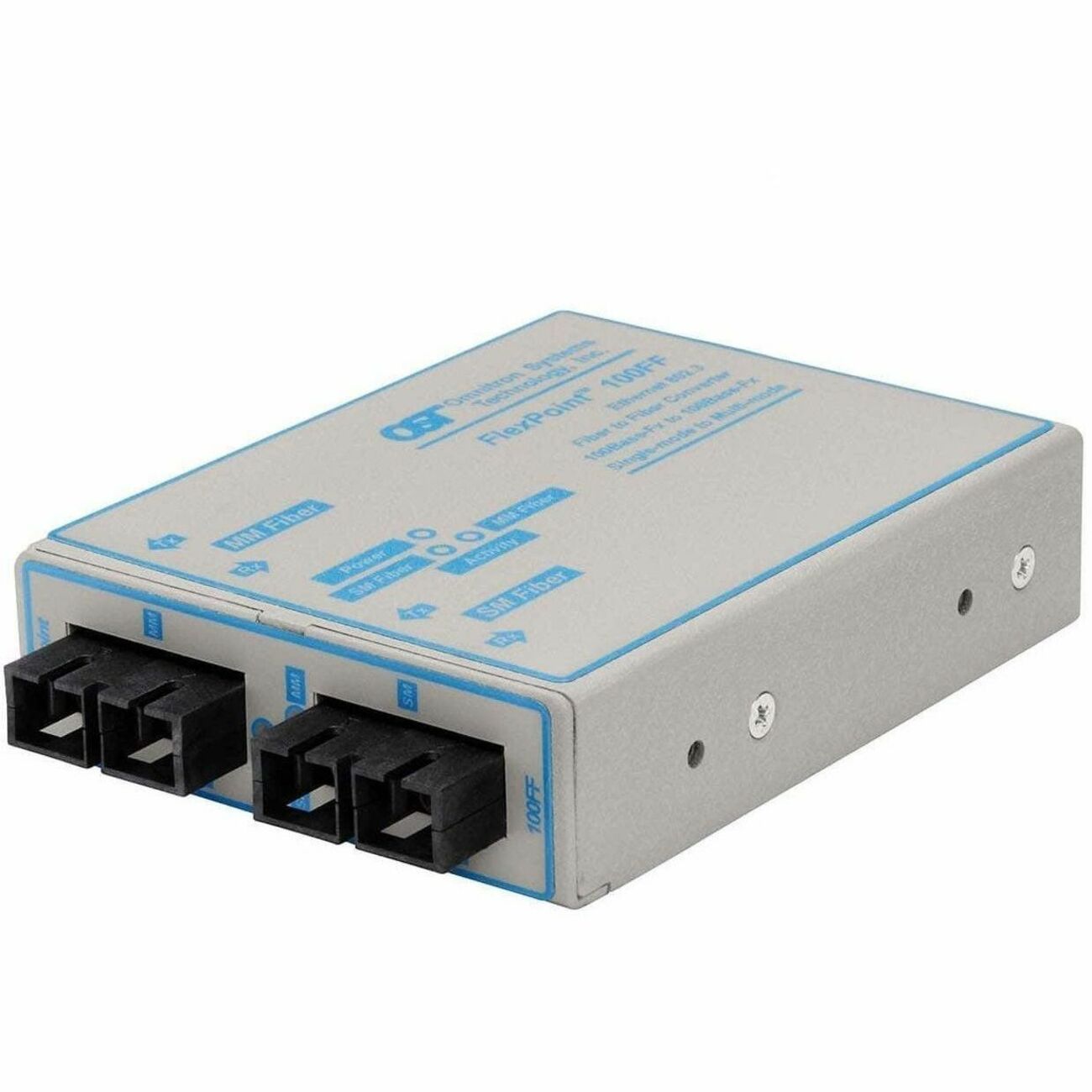 Omnitron Systems FlexPoint 100FF Transceiver/Media Converter