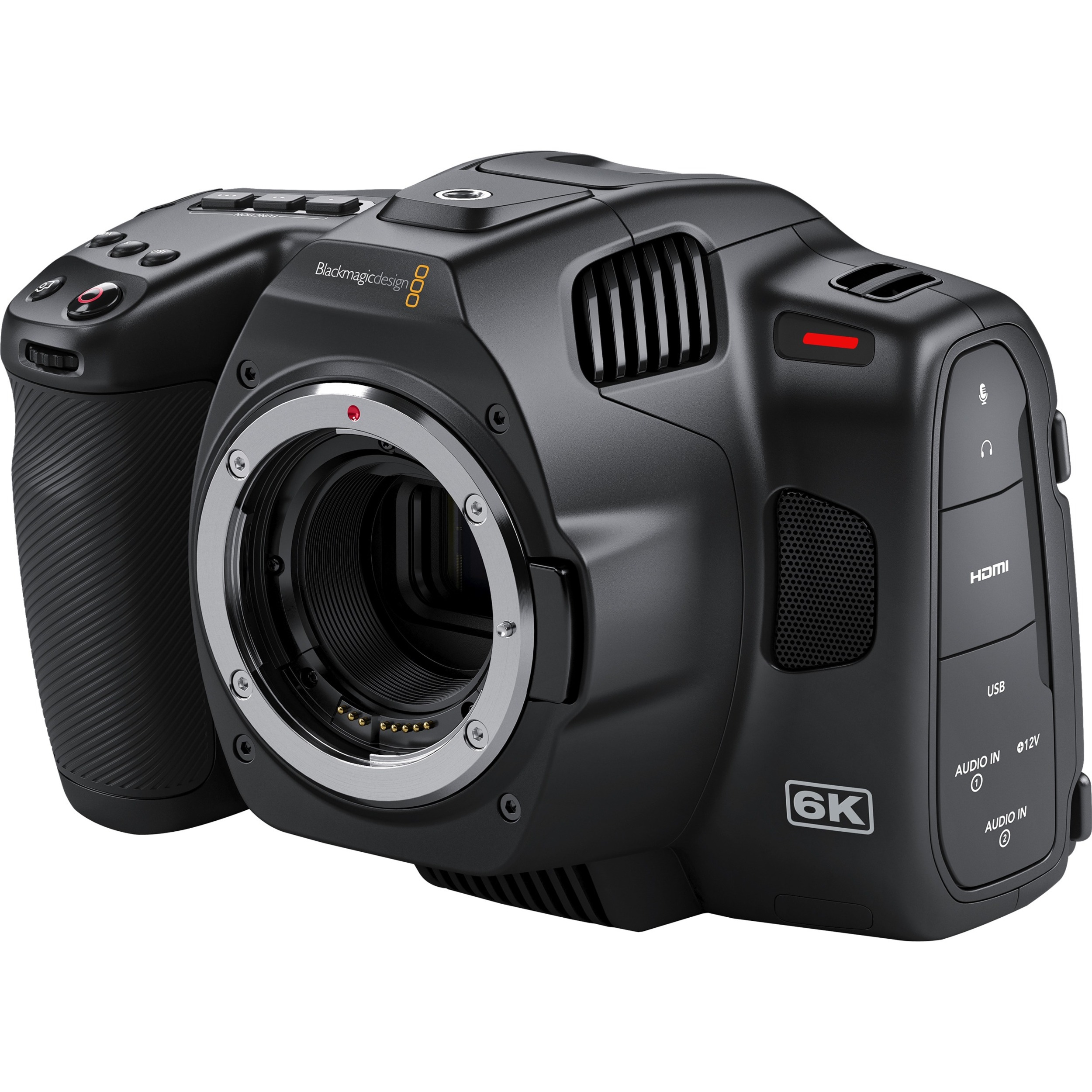 Blackmagic Design Pocket Cinema Professional Digital Camcorder - 5" LCD Touchscreen - CMOS - High Dynamic Range (HDR) - 6K