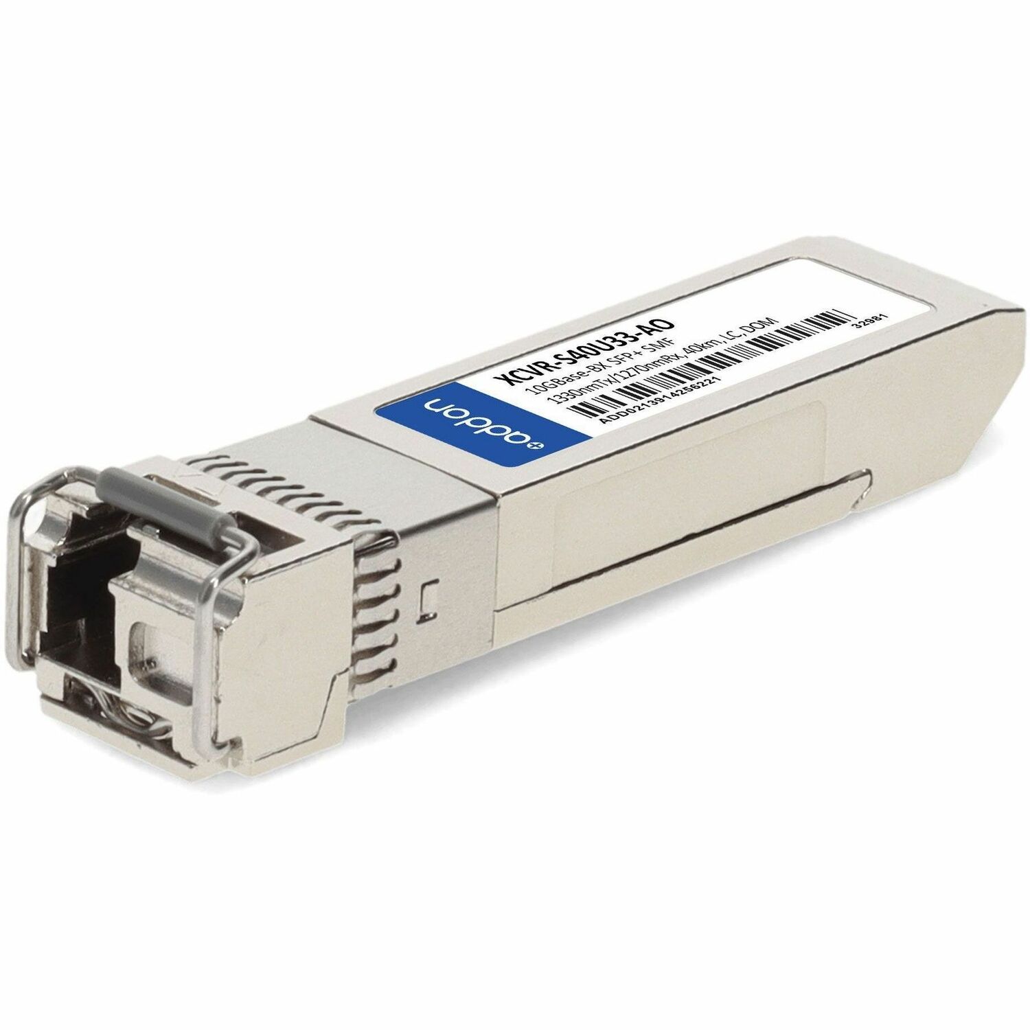 AddOn Ciena® XCVR-S40U33 Compatible TAA 10GBase-BX SFP+ Transceiver (SMF, 1330nmTx/1270nmRx, 40km, LC, DOM, -40 to 85C)