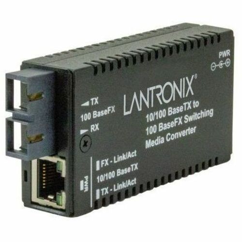 Lantronix M/E-PSW-FX-02 Transceiver/Media Converter