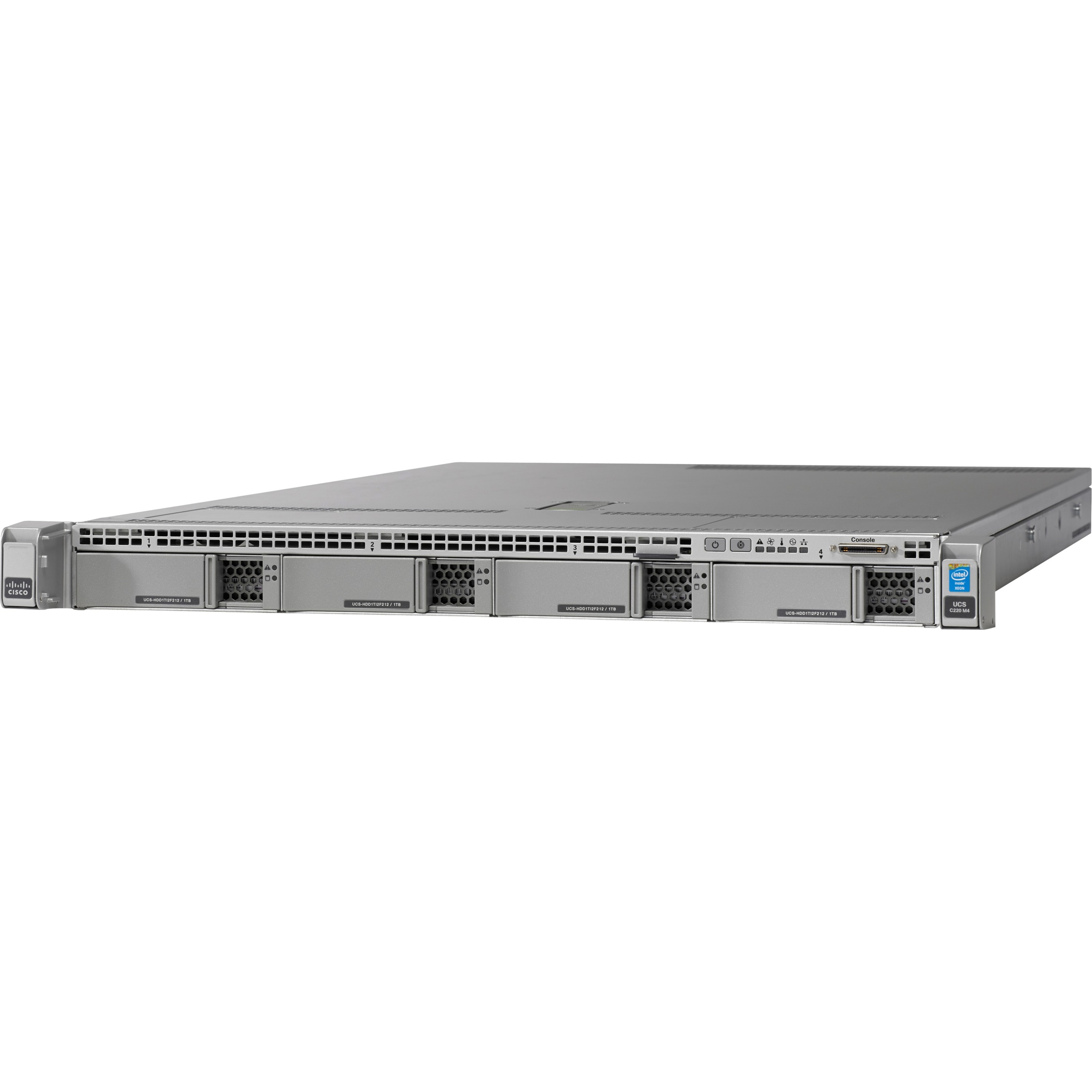 Cisco C220 M4 1U Rack Server - 2 Xeon E5-2609 v3 1.90 GHz - 64 GB RAM - Serial ATA/600 Controller