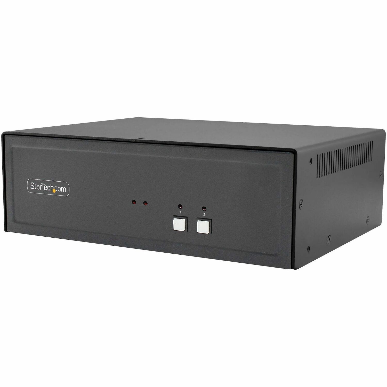 StarTech Secure 2-Port KVM Switch, DisplayPort, 4K 30Hz, NIAP 4.0, CAC, Made in the USA