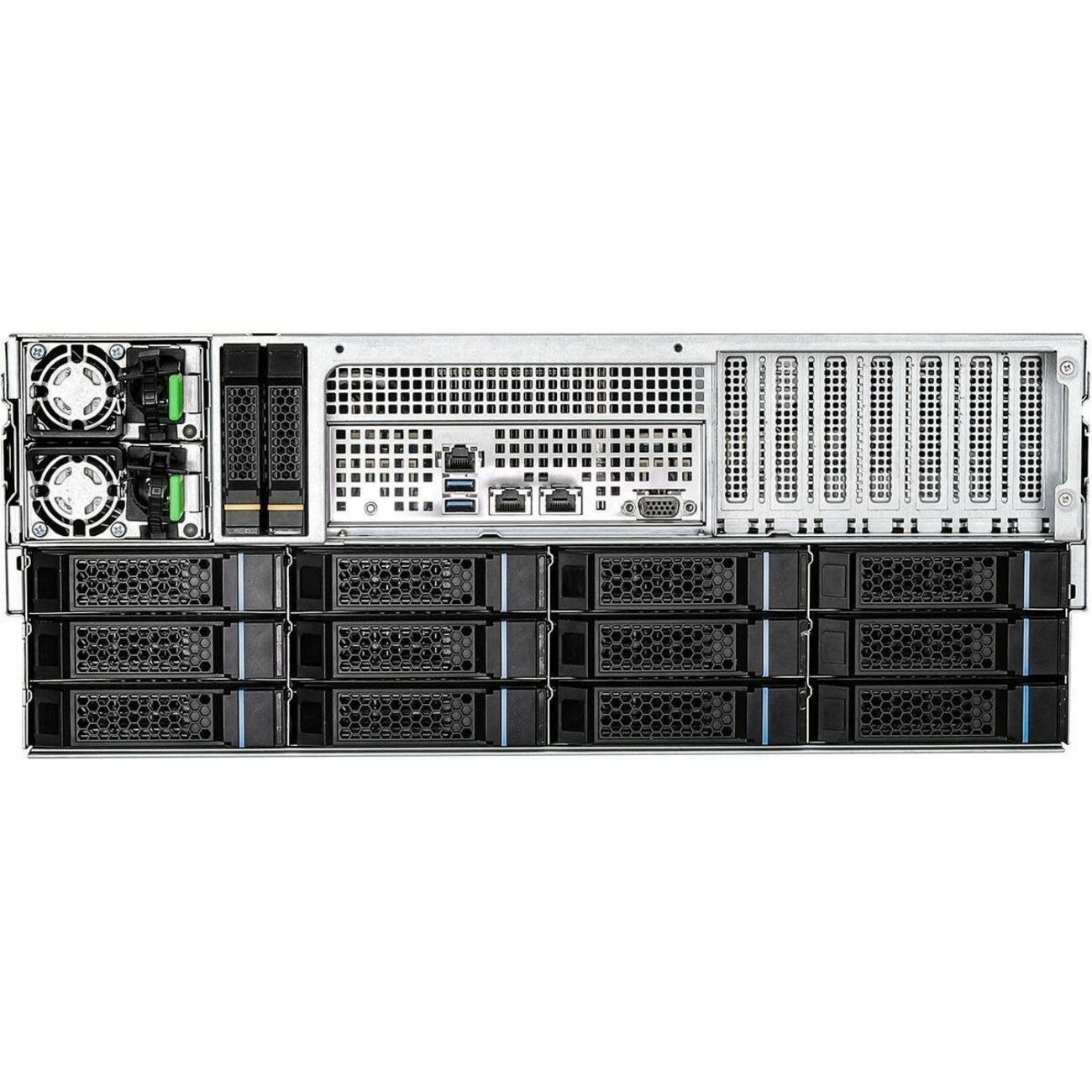 ASRock Rack 4U36L2E-ROME2/2T Barebone System - 4U Rack-mountable - Socket LGA-4094 - 2 x Processor Support