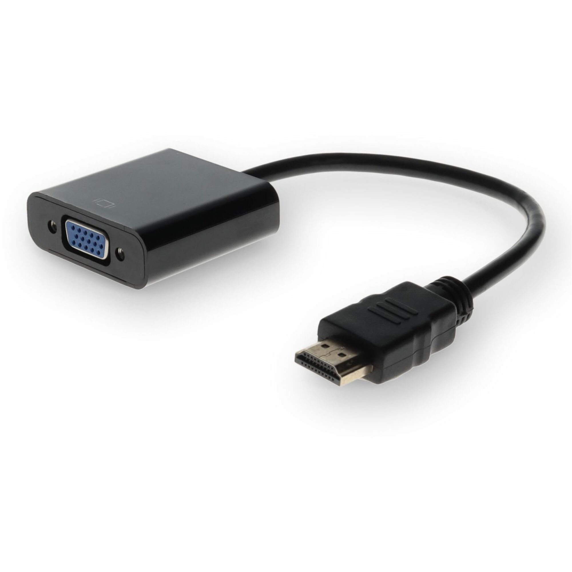 AddOn 5-Pack of Lenovo® 0B47069 Compatible HDMI 1.3 Male to VGA Female Black Active Adapters For Resolution Up to 1920x1200 (WUXGA)