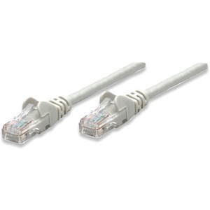 Network Patch Cable, Cat6, 1.5m, Grey, CCA, U/UTP, PVC, RJ45, Gold Plated Contacts, Snagless, Booted, Lifetime Warranty
