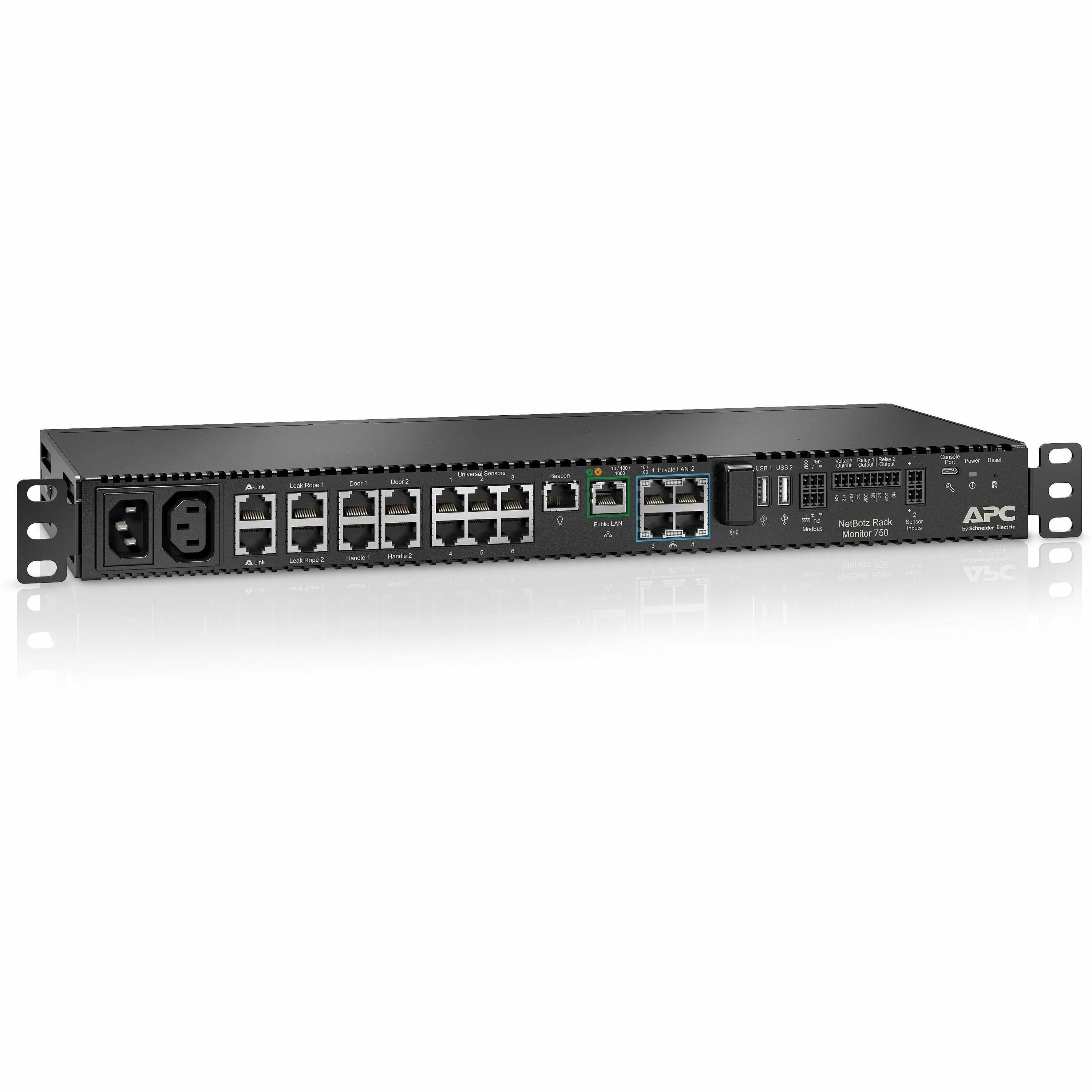 Rack Mount, Security and Environmental Appliance, NetBotz, 750