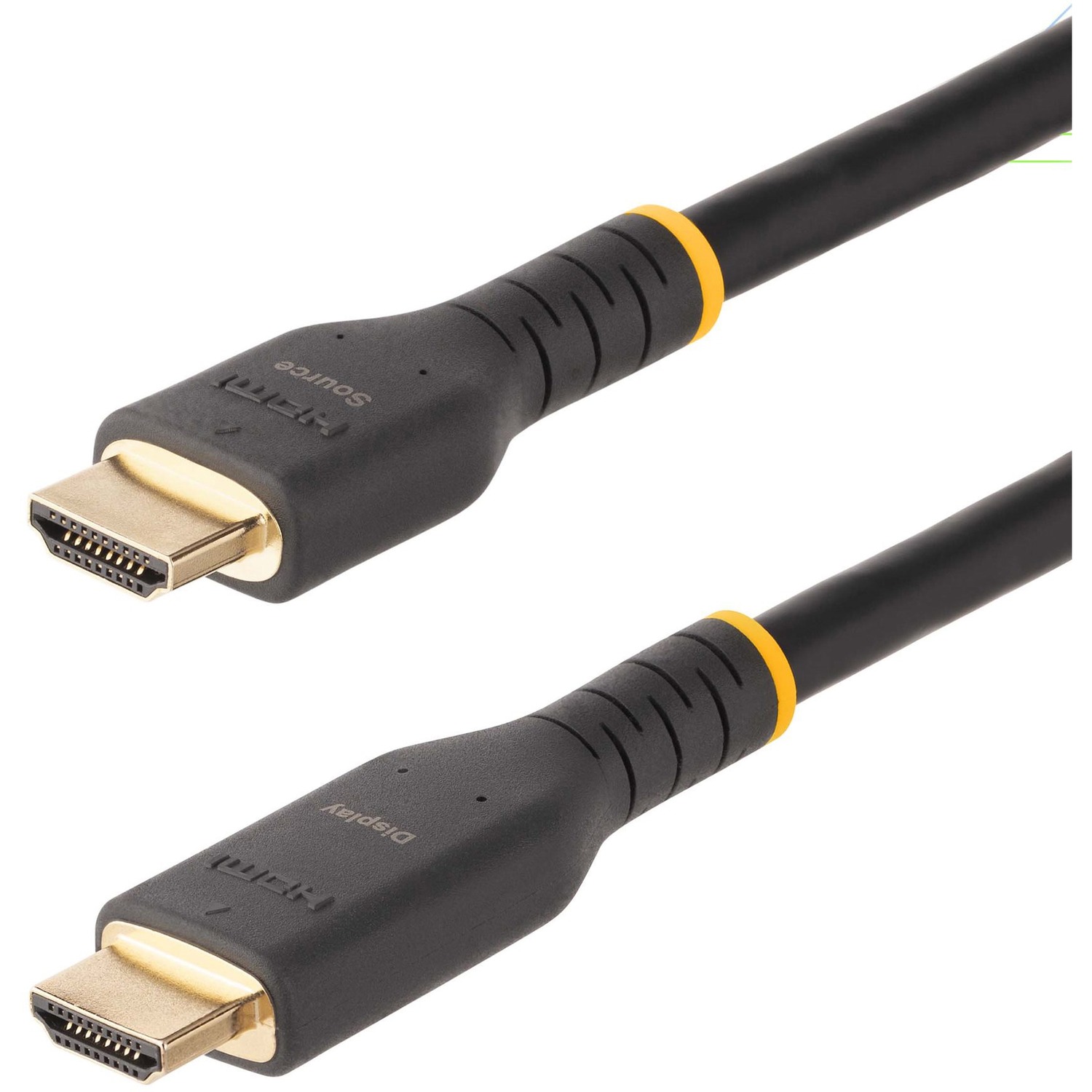StarTech 30ft (10m) Active HDMI Cable, HDMI 2.0 4K 60Hz UHD, Rugged HDMI Cord w/ Aramid Fiber, Heavy-Duty High Speed HDMI 2.0 Cable