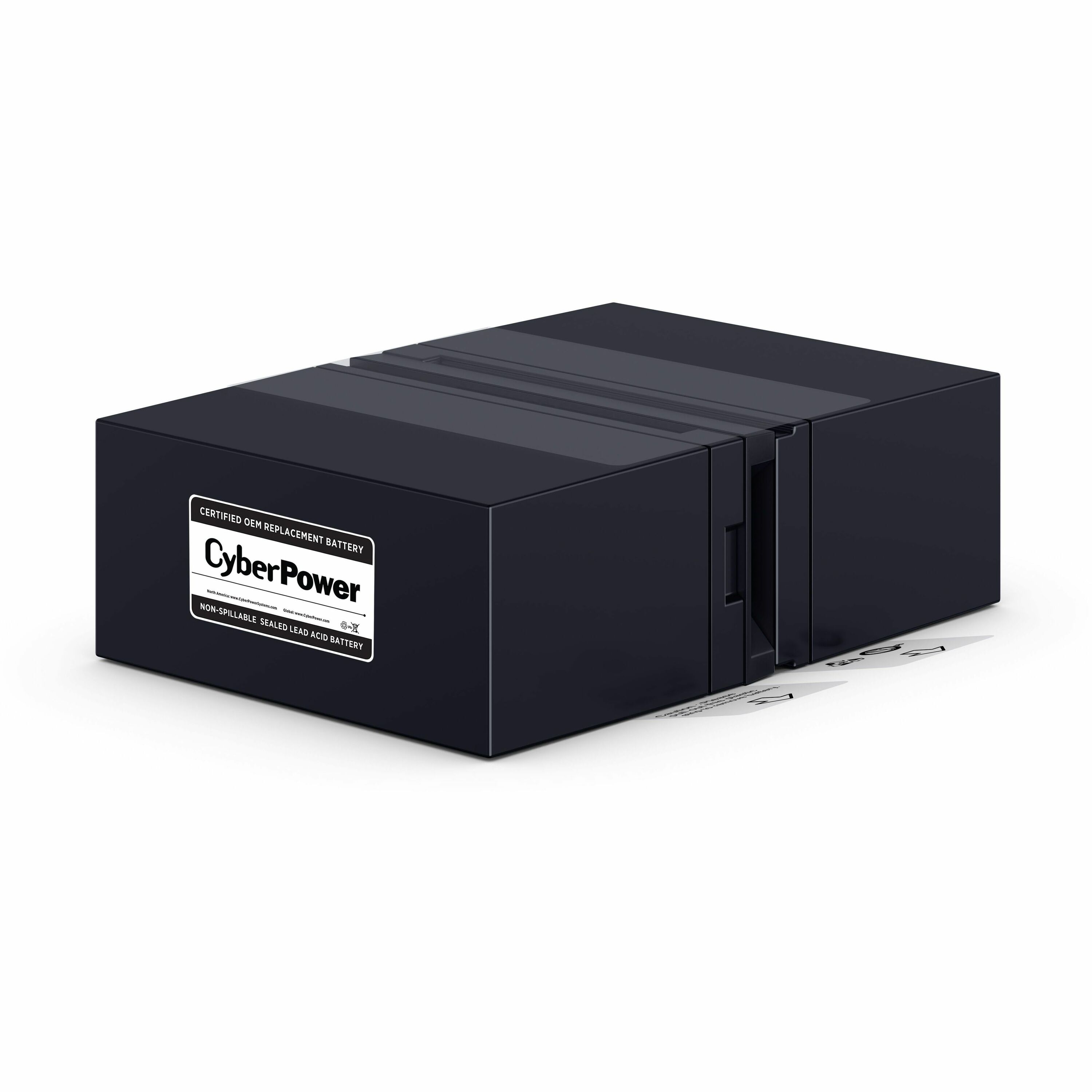 CyberPower RB1280X2B Replacement Battery Cartridge