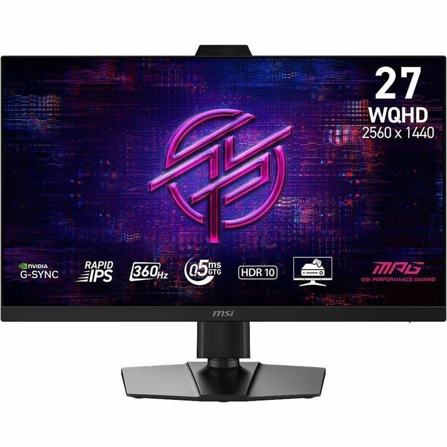 MSI MPG 272QRF X36 - MPG272QRFX36 - Gaming Monitor - 27" WQHD Rapid IPS G-Sync Pulsar Display - HDMI - DisplayPort