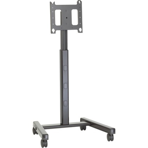 Chief Mobile AV Cart Kit - Includes Mobile Cart and Travel Case - Black