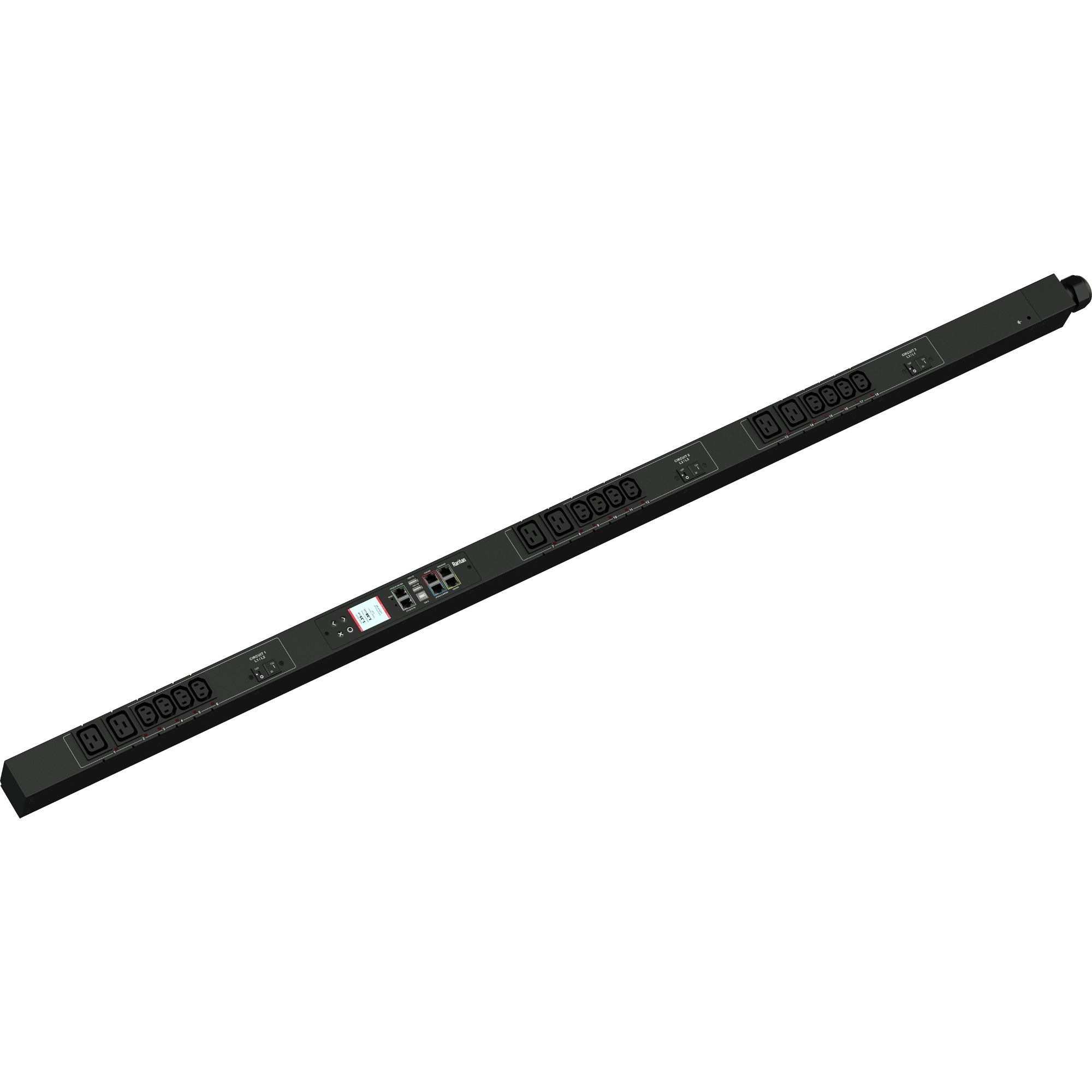 Raritan PX3-5599V (12) IEC320 C13, (6) IEC320 C19 PDU