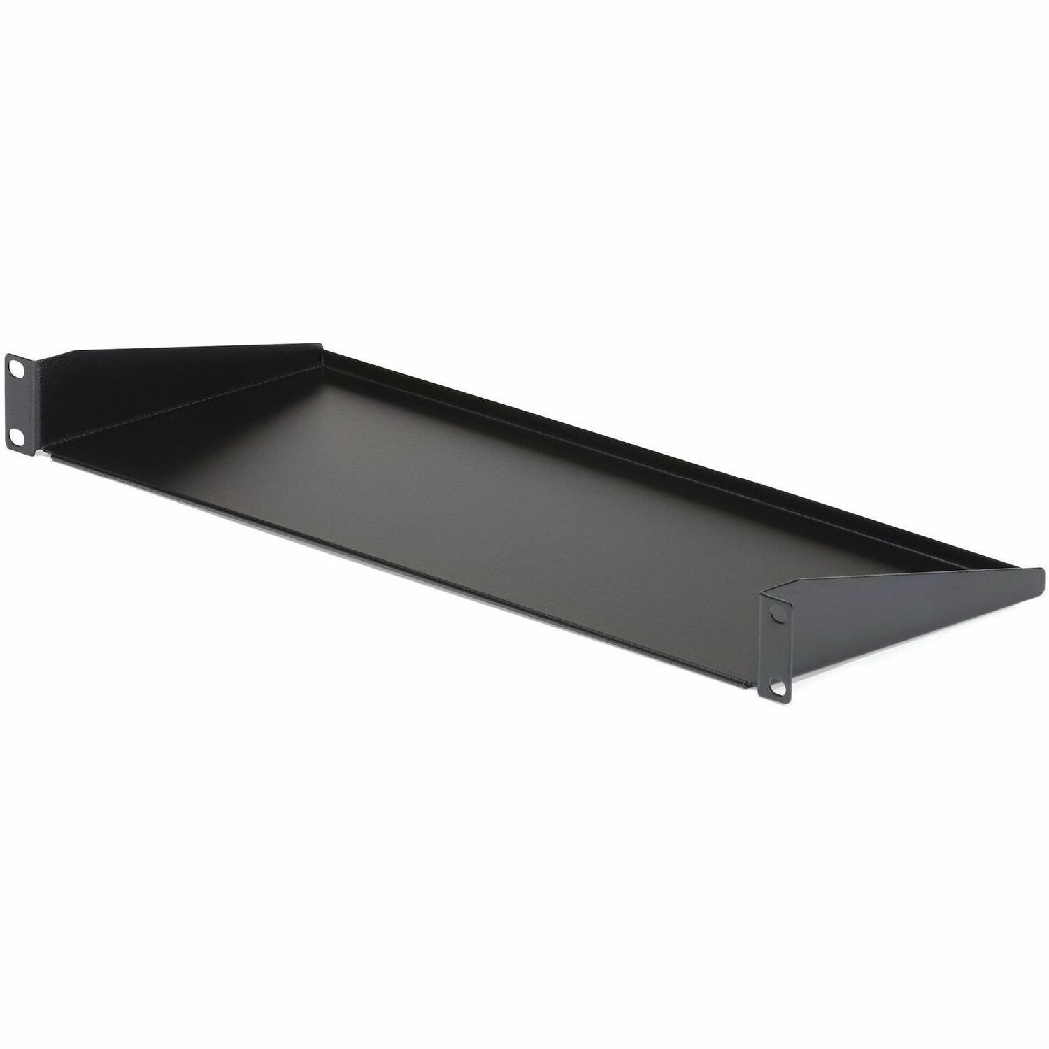 StarTech 1U Server Rack Shelf, Universal Rack Mount Cantilever Tray for 19" Network Equipment Rack, Heavy Duty Steel, 7" (17.8cm) Deep