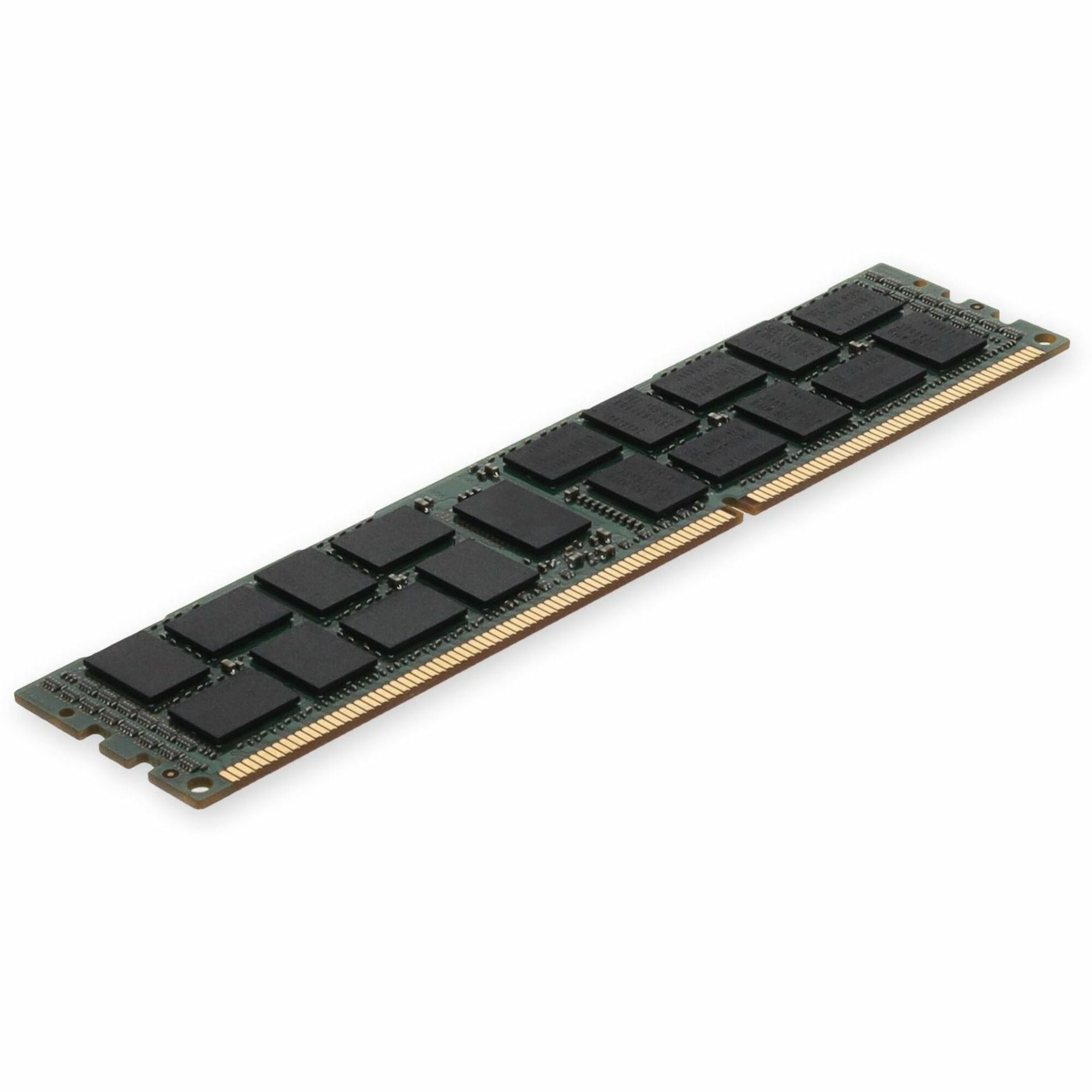 AddOn HP&reg; 593915-S21 Compatible Factory Original 16GB DDR3-1066MHz Registered ECC Quad Rank 1.35V 240-pin CL9 RDIMM