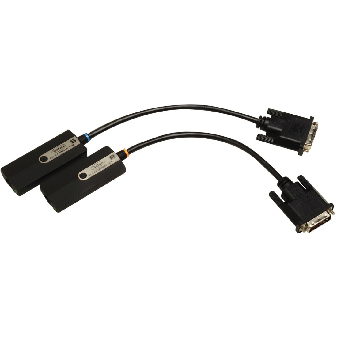 Gefen Small Fiber Optic Pigtail Module Extends DVI up to 1000 feet