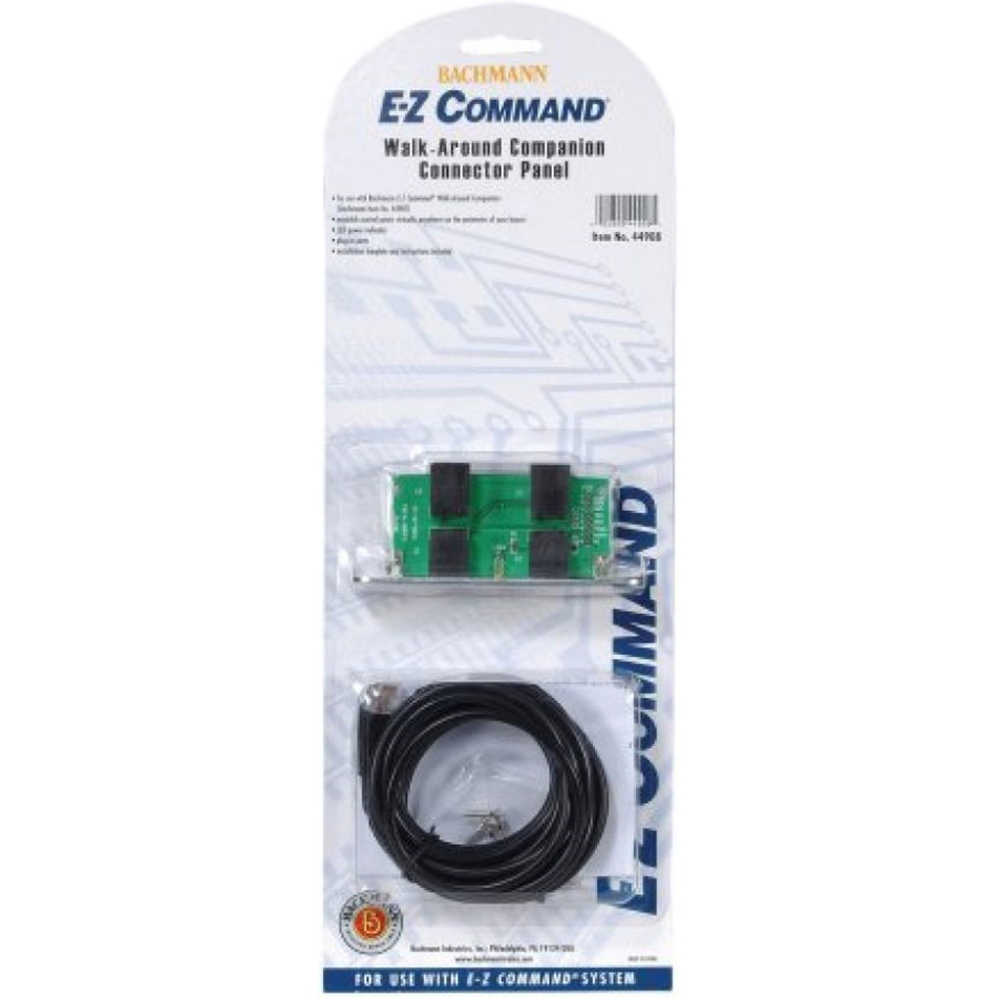 Bachmann E-Z Command Walk-Around Companion Connector Panel