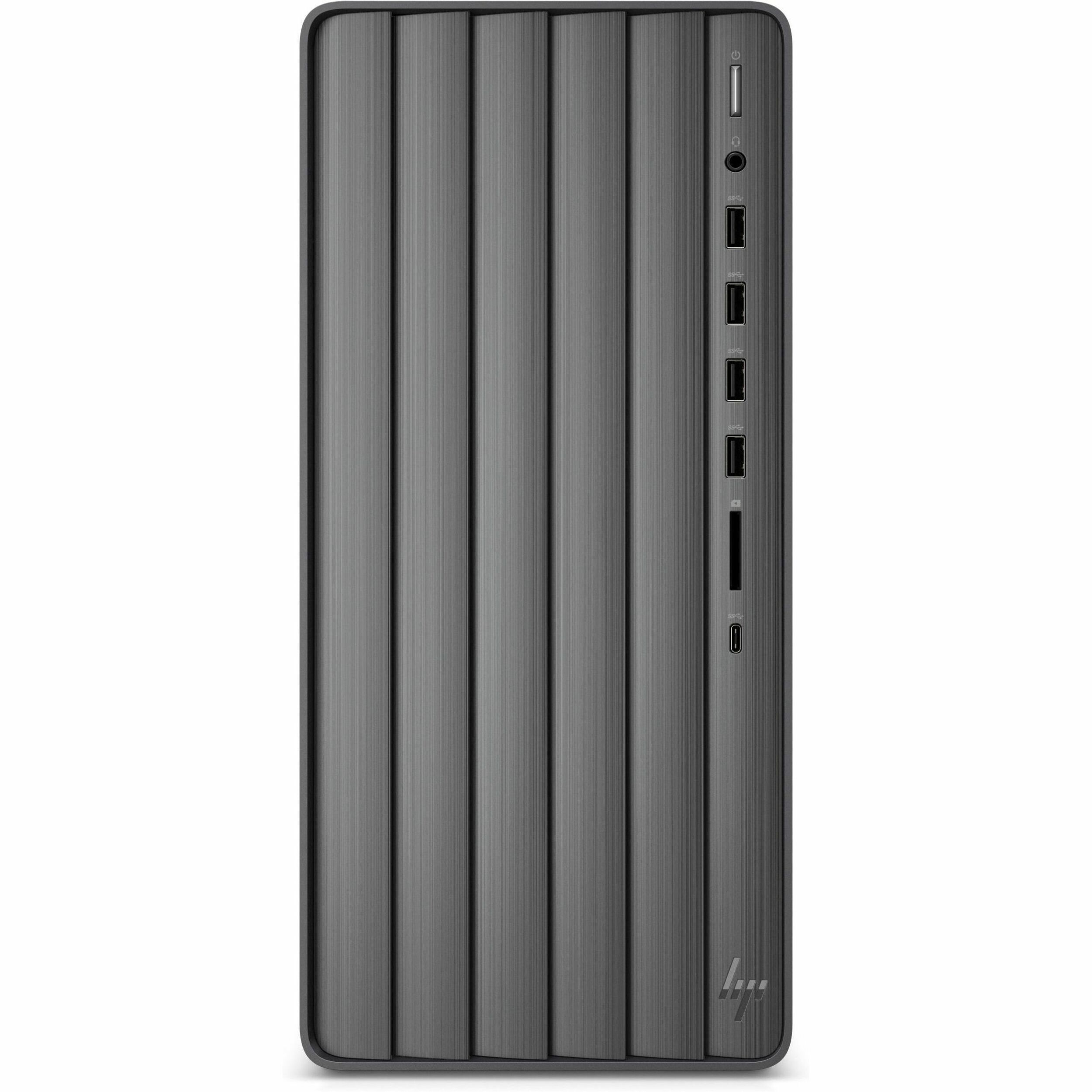 HPI SOURCING - NEW Envy TE01-4000i TE01-4050 Desktop Computer - Intel Core i7 13th Gen i7-13700F - 16 GB - 1 TB HDD - 512 GB SSD - Mini-tower - Nightfall Black, Dark Chrome