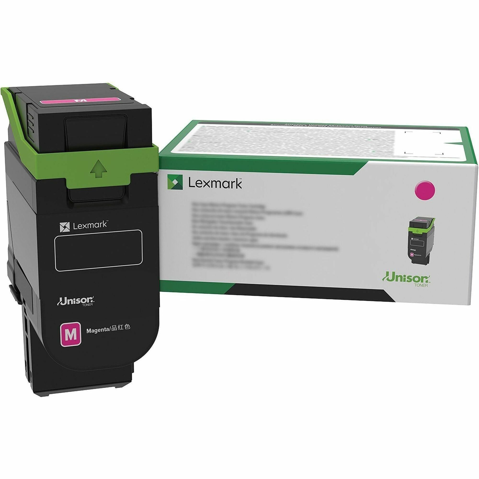Lexmark Original Laser Toner Cartridge - Box - Return Program - Magenta - 1 Pack