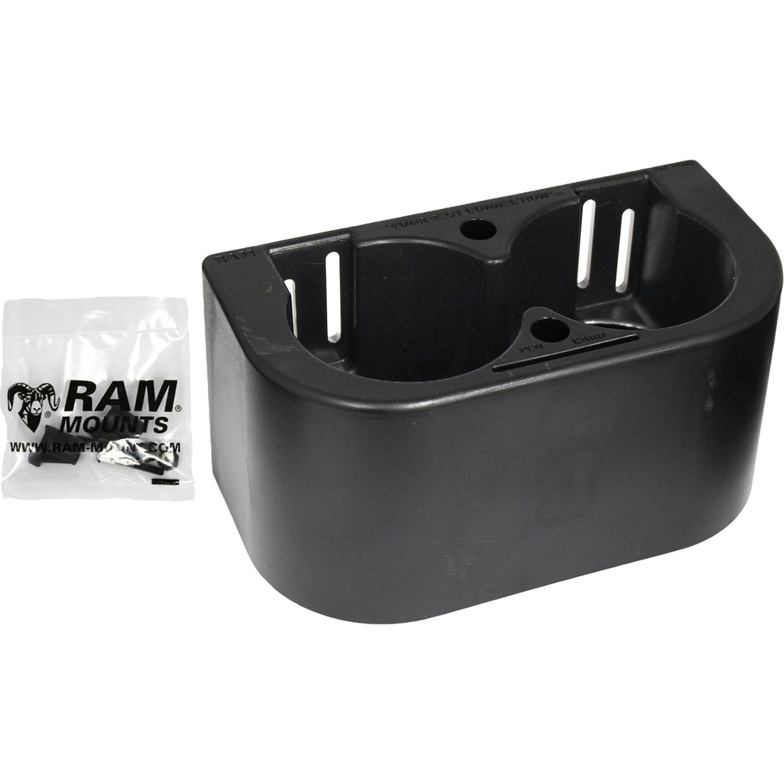 RAM Mounts Tough-Box External Dual Cup Holder
