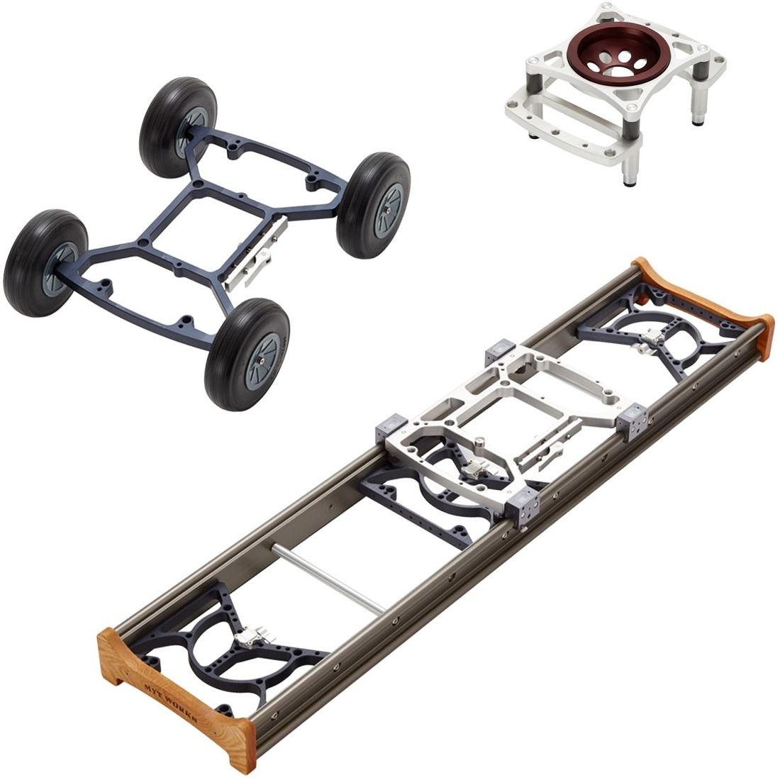 MYT WORKS Large 3-in-1, 6ft. Rail Length, 75mm Bowl