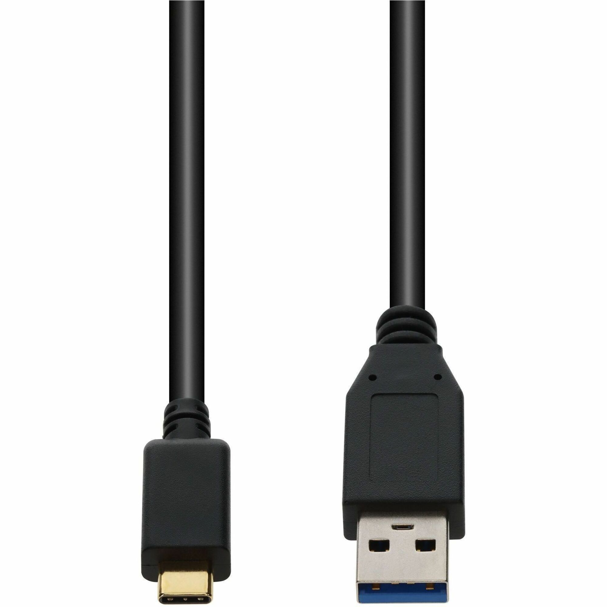 AddOn 1m USB C 3.0 (Male) to USB A 3.0 (Male) Black Cable, 5Gbps
