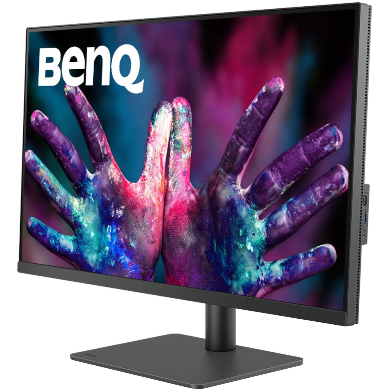 BenQ PD3205U 32" 4K UHD IPS USB-C Calibrated LCD Monitor for Designer - 16:9 - Gray