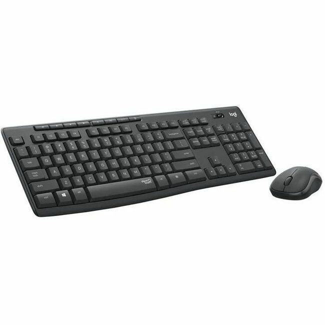 Lenovo Logitech MK295 Silent Wireless Keyboard and Mouse Combo - Graphite