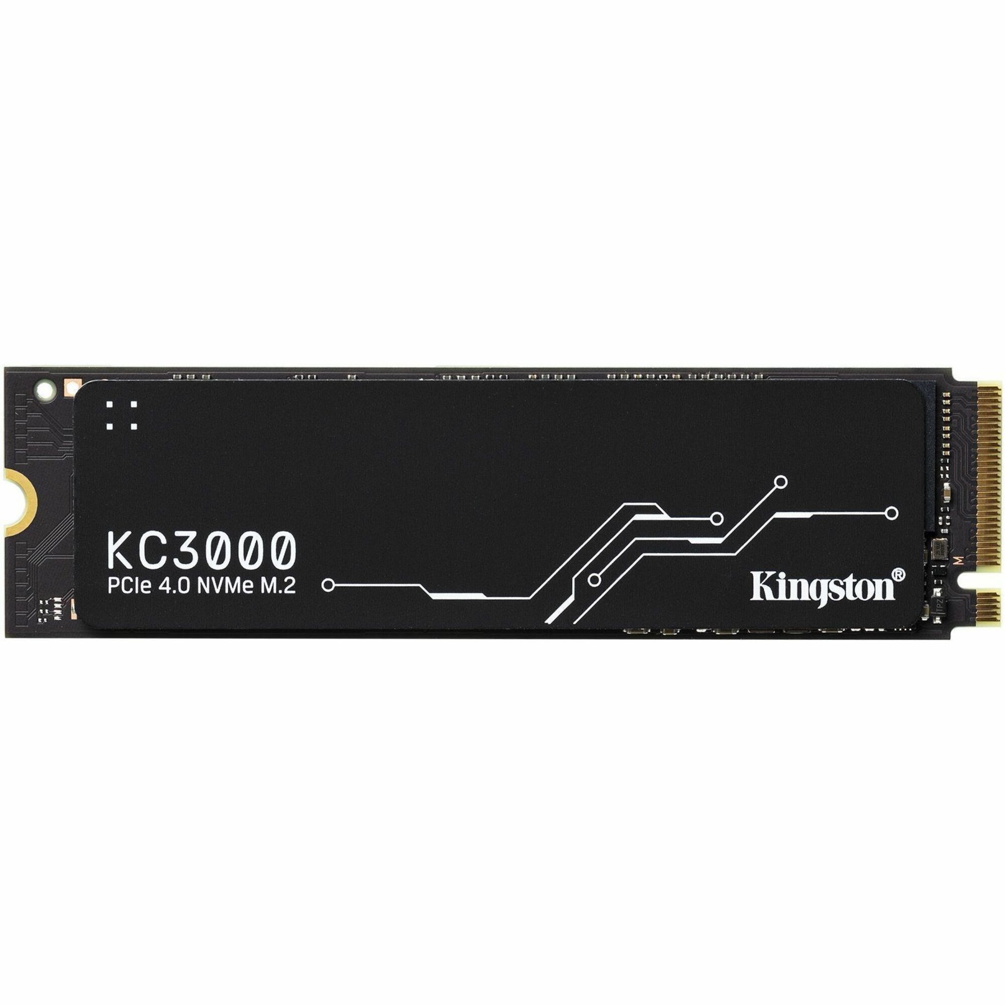 Kingston KC3000 512 GB Solid State Drive - M.2 2280 Internal - PCI Express NVMe (PCI Express NVMe 4.0)