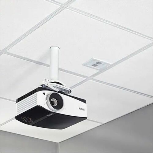 Chief SpeedConnect Above-Tile Suspended Ceiling Kit - With 2-Gang Filter & Surge - Black