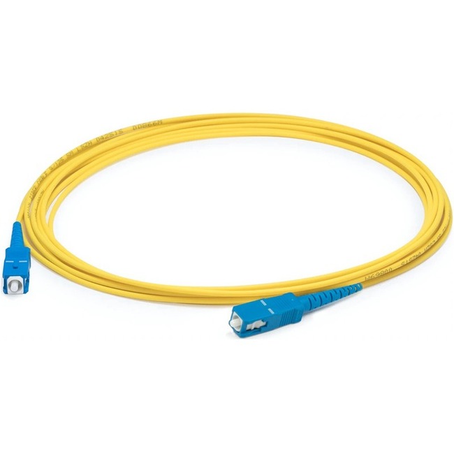 AddOn 34m SC to SC Yellow OS2 Simplex LSZH SMF Fiber Patch Cable