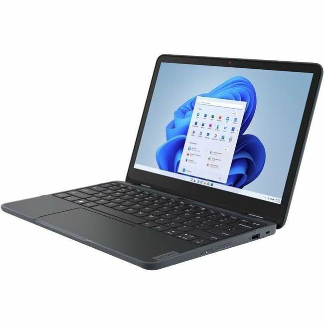 Lenovo 300w Yoga Gen 4 82VM000FUS 11.6" Touchscreen Convertible 2 in 1 Notebook - HD - Intel N-Series N100 - 4 GB - 128 GB SSD - English Keyboard - Slate Gray