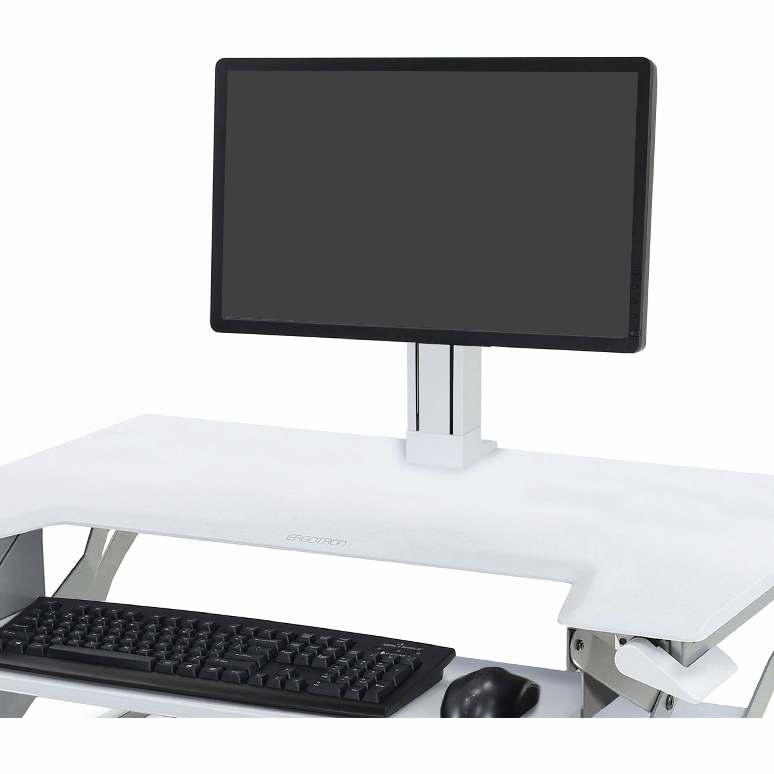 Ergotron WorkFit Lift for LCD Display, Notebook, Monitor, Workstation, Keyboard - White