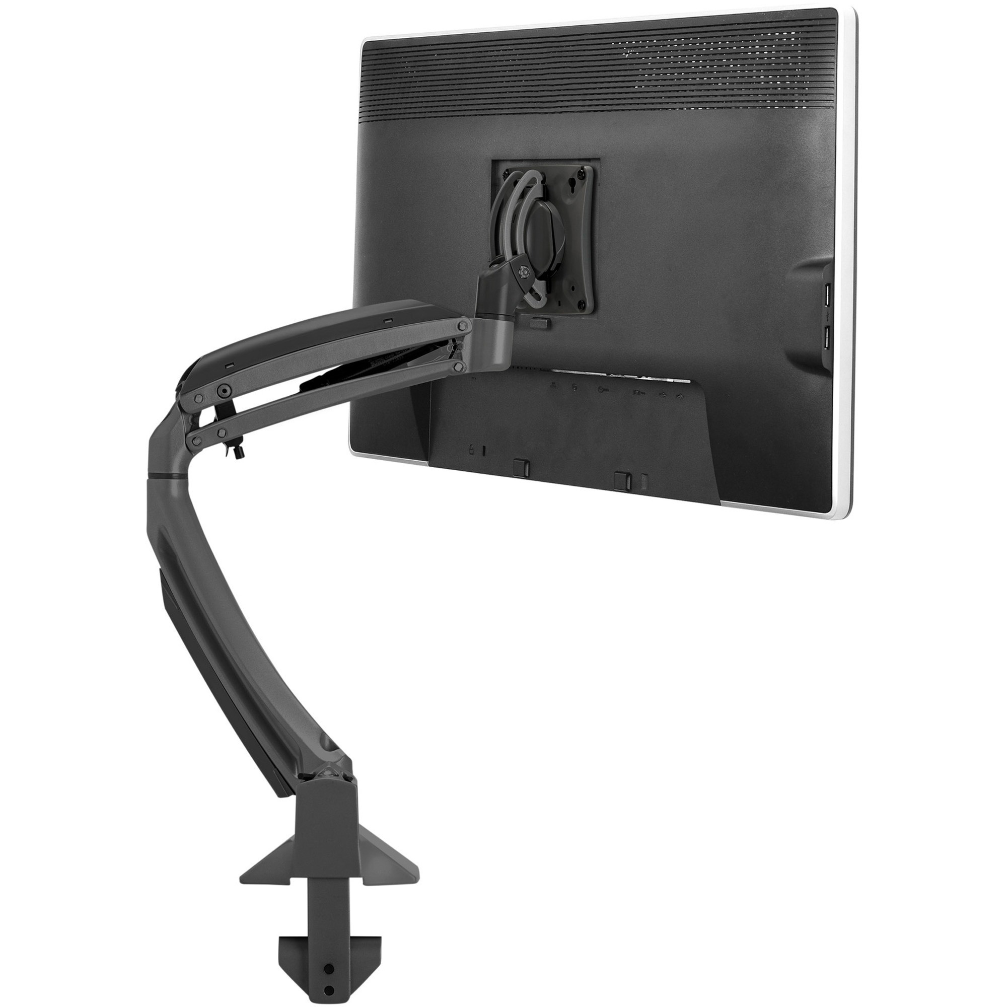 Chief Kontour K1D Dynamic Single Monitor Arm Desk Mount - Monitor Mount - For 10-38 Inch Monitors - Black