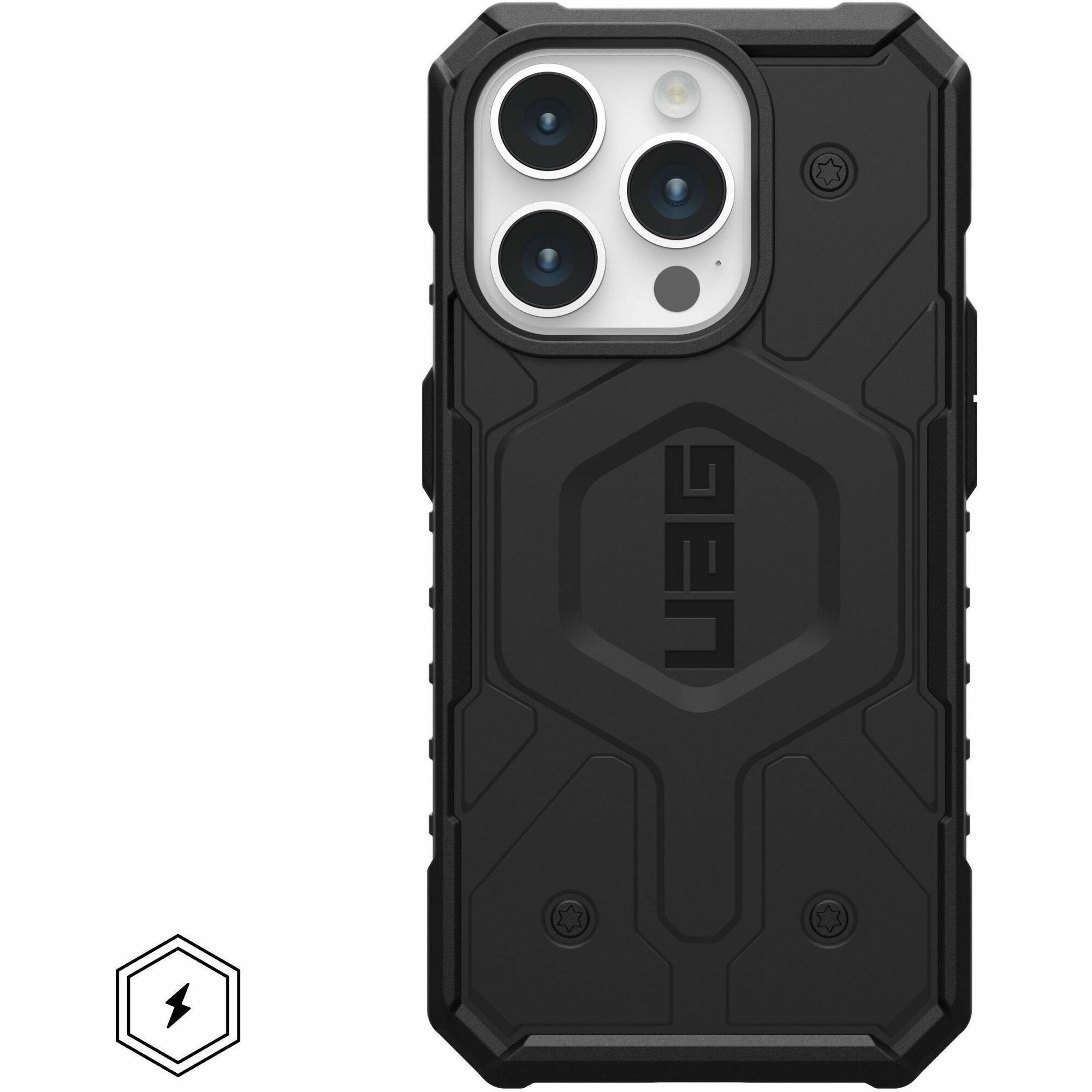 Urban Armor Gear Pathfinder iPhone 15 Pro Case - Black