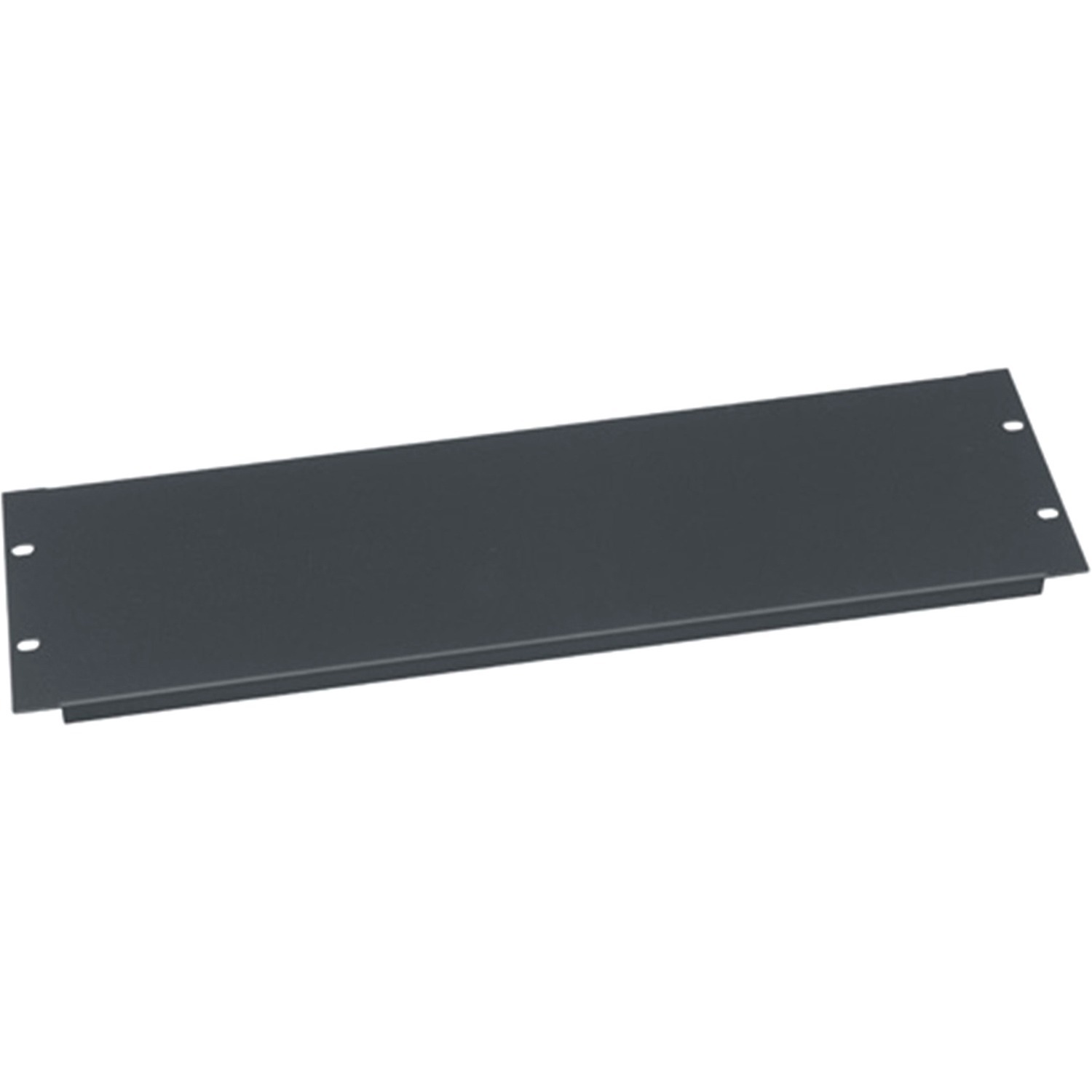 Middle Atlantic 3RU Flanged Blank Rack Panel - Aluminum