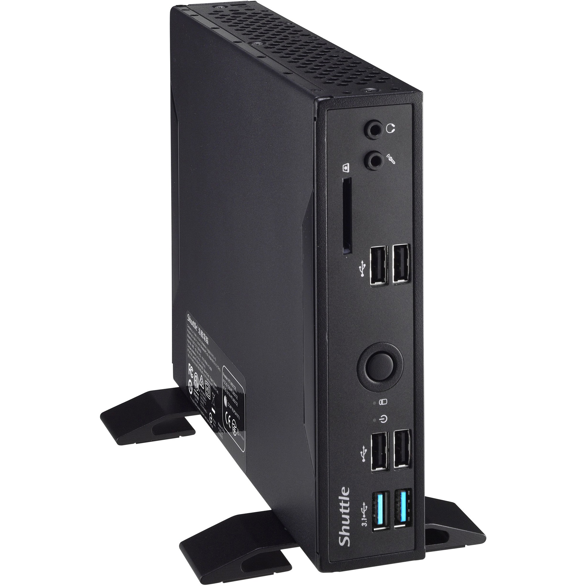 Shuttle XPC slim DS10U Barebone System - Slim PC - Celeron 4205U 1.80 GHz