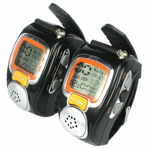 Agptek 2pcs Two Way Digital Radio Walkie Talkie Wrist Watch Wrist Watch Indoor Outdoor