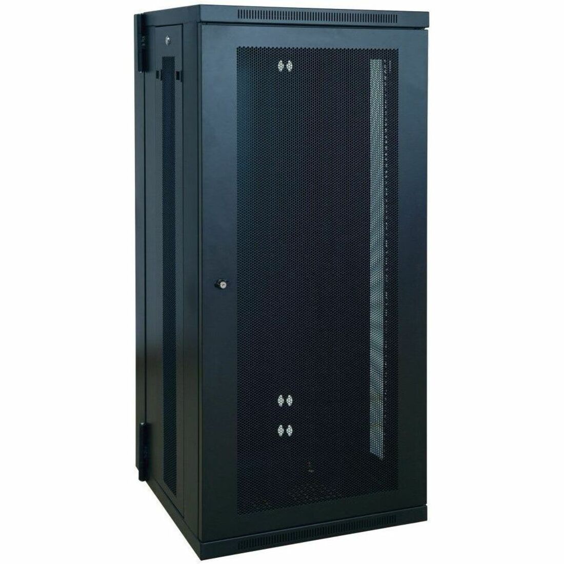 Tripp Lite by Eaton SmartRack 26U Low-Profile Switch-Depth Wall-Mount Half-Height Rack Enclosure Hinged Back