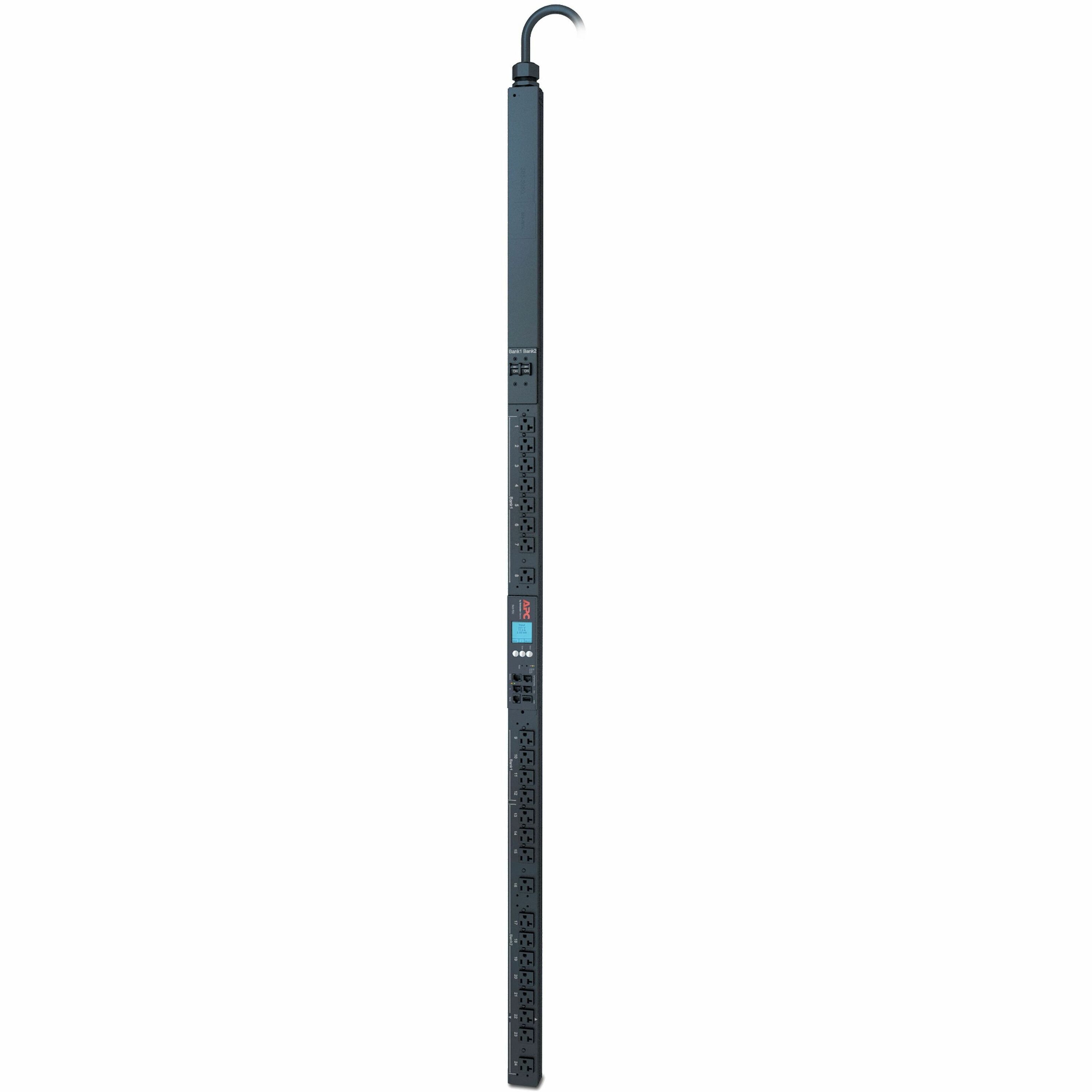 APC NetShelter Switched Rack PDU, 2G, 0U, 30A, 100V to 120V, 24 NEMA 5-20R outlets