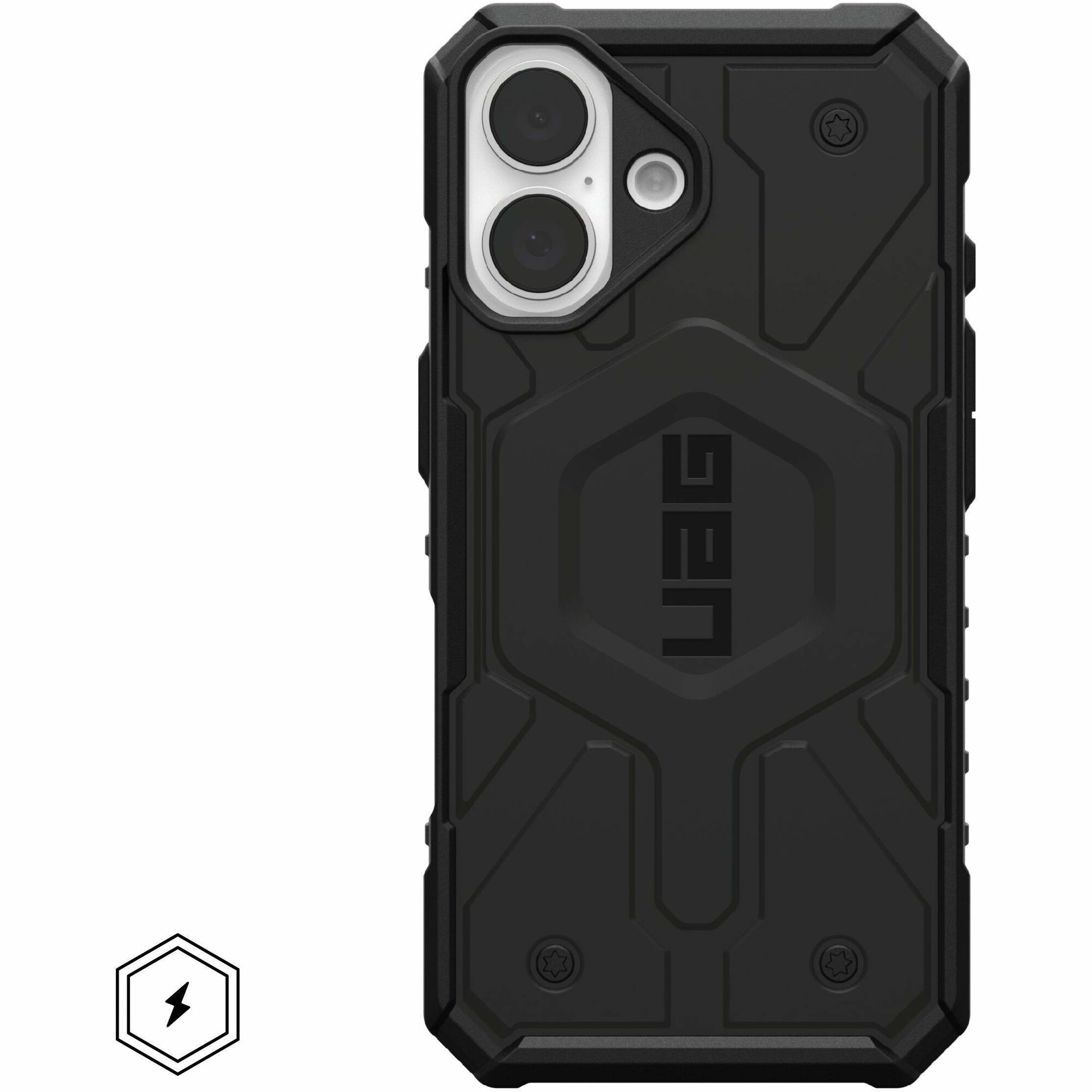 Urban Armor Gear Pathfinder iPhone 16 Case - Black
