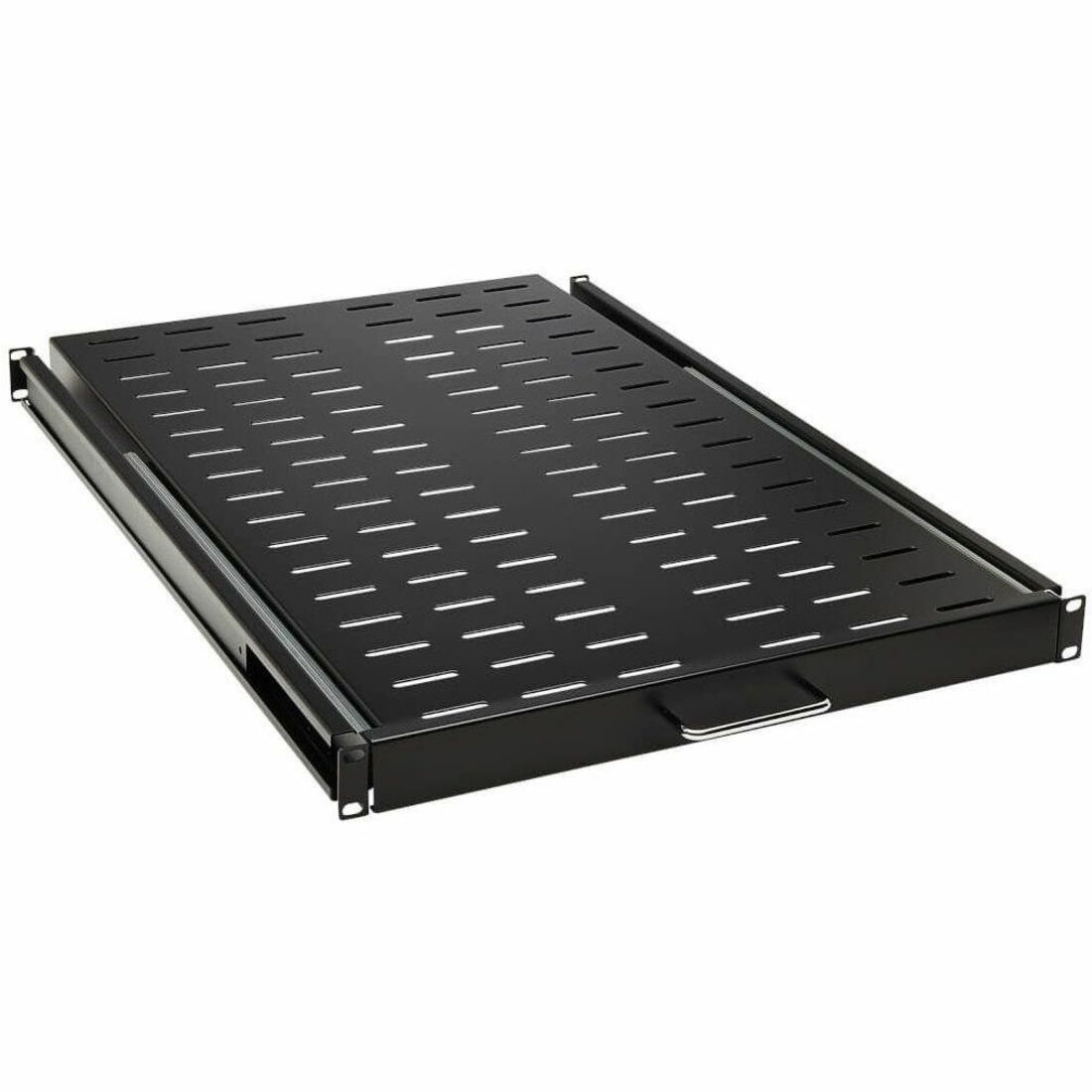 Tripp Lite by Eaton SmartRack Sliding Steel Rack Shelf - 1U, Vented, 28.3 in. Deep, Holds up to 50 lb. (23 kg)