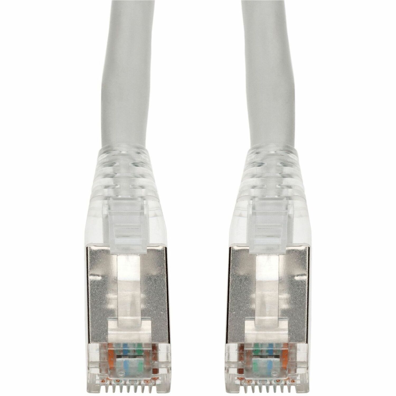 AddOn 200ft White CAT 6 Shielded PVC Ethernet Cable Snagless Easy Clear Boot RJ-45 M/M