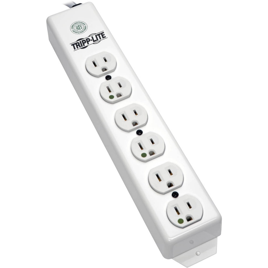 Tripp Lite by Eaton Safe-IT UL 1363 Medical-Grade Power Strip 6x Hospital-Grade Outlets Antimicrobial 15 ft. (4.57 m) Cord