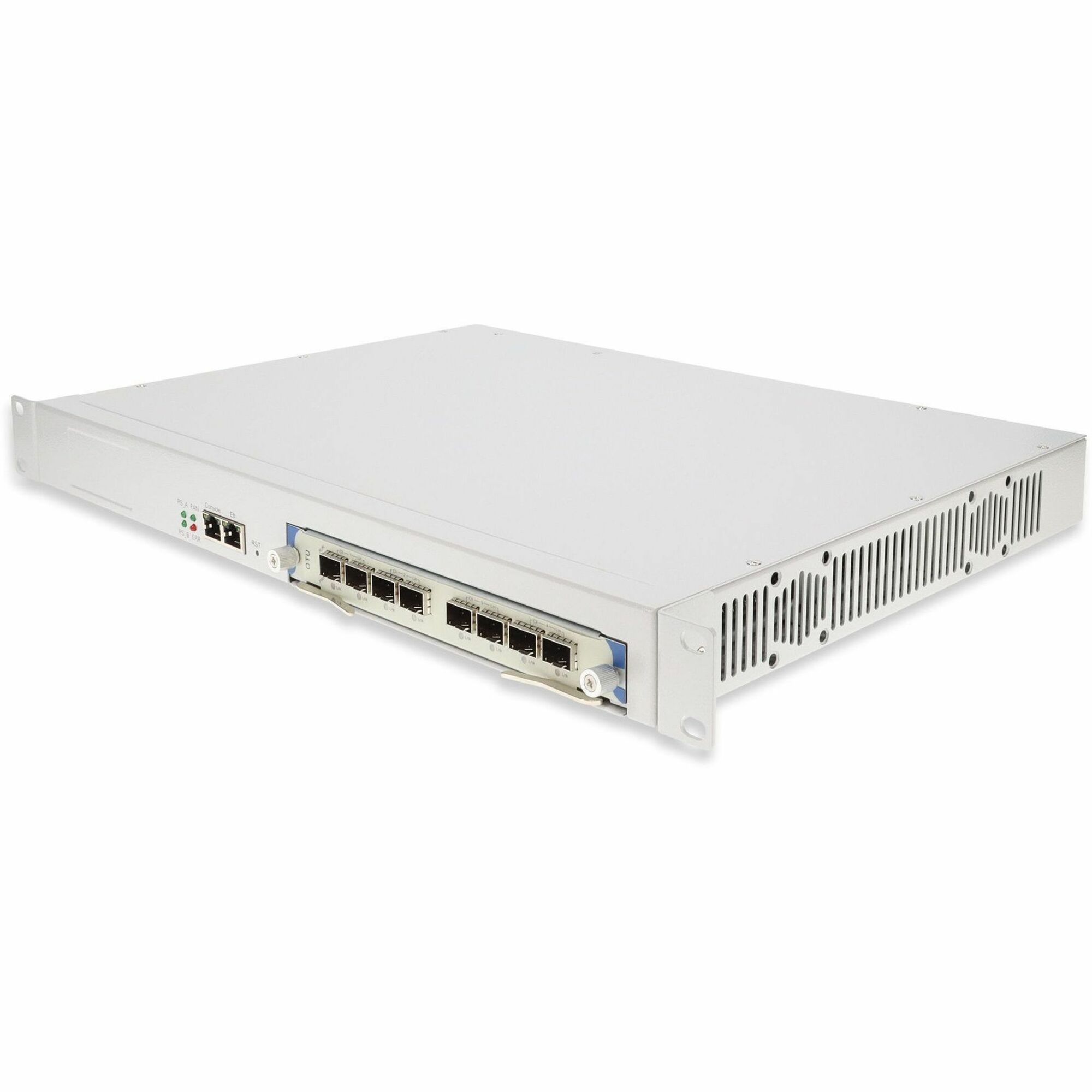 AddOn 25G OEOLineCard 4xSFP28 to 4xSFP28 1UManagedChassiswithDC+DCpowersupplyinKits