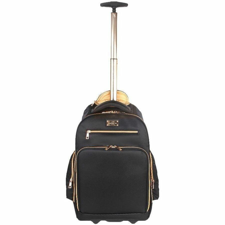 Sandy Lisa Malibu Carrying Case (Rolling Backpack) for 17" to 17.3" Laptop, Tablet