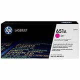 HP 651A (CE343A) Original Laser Toner Cartridge - Single Pack - Magenta - 1 Each