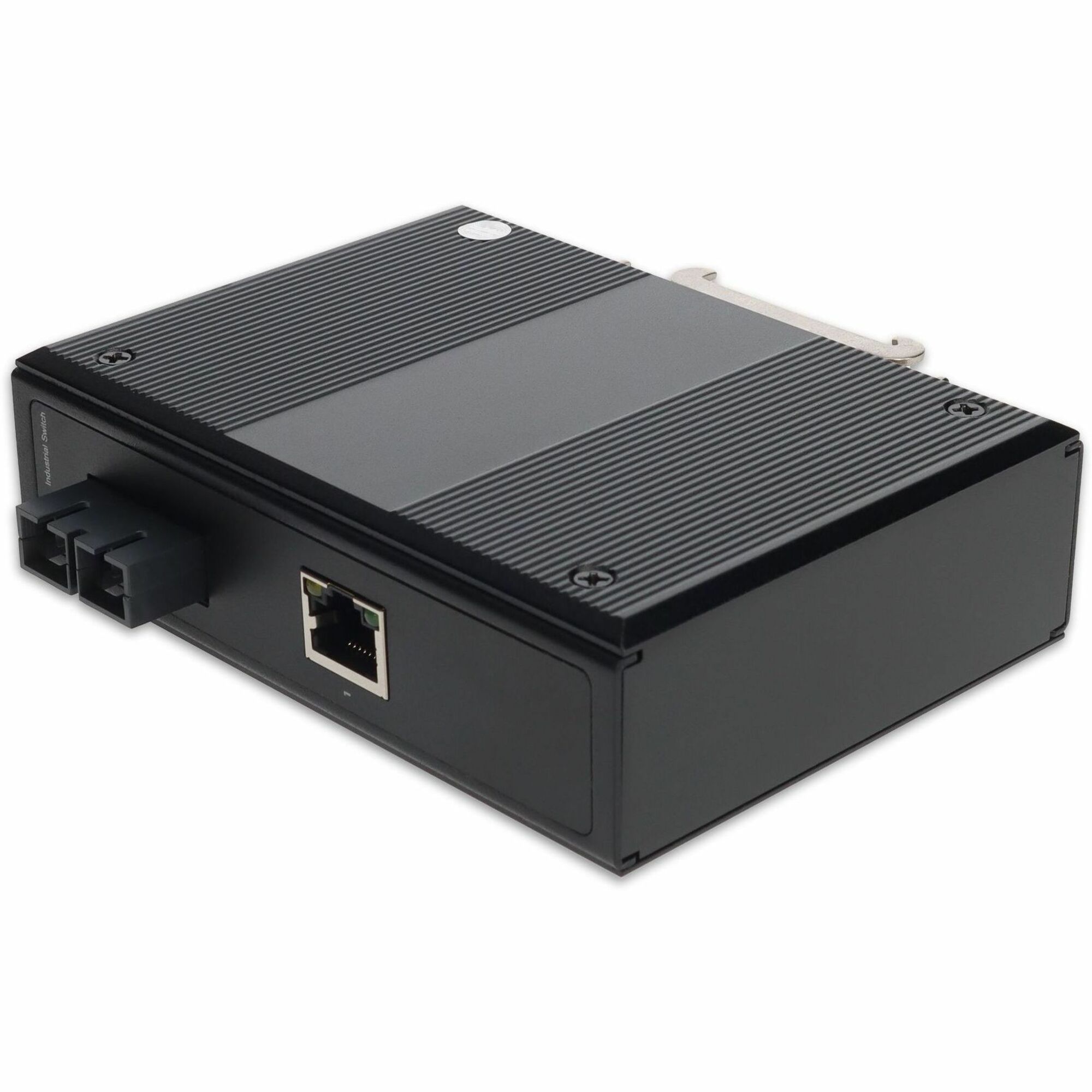 AddOn 10/100Base-TX(RJ-45) to 100Base-LX(SC) SMF 1310nm 20km Industrial Media Converter POE (15W)