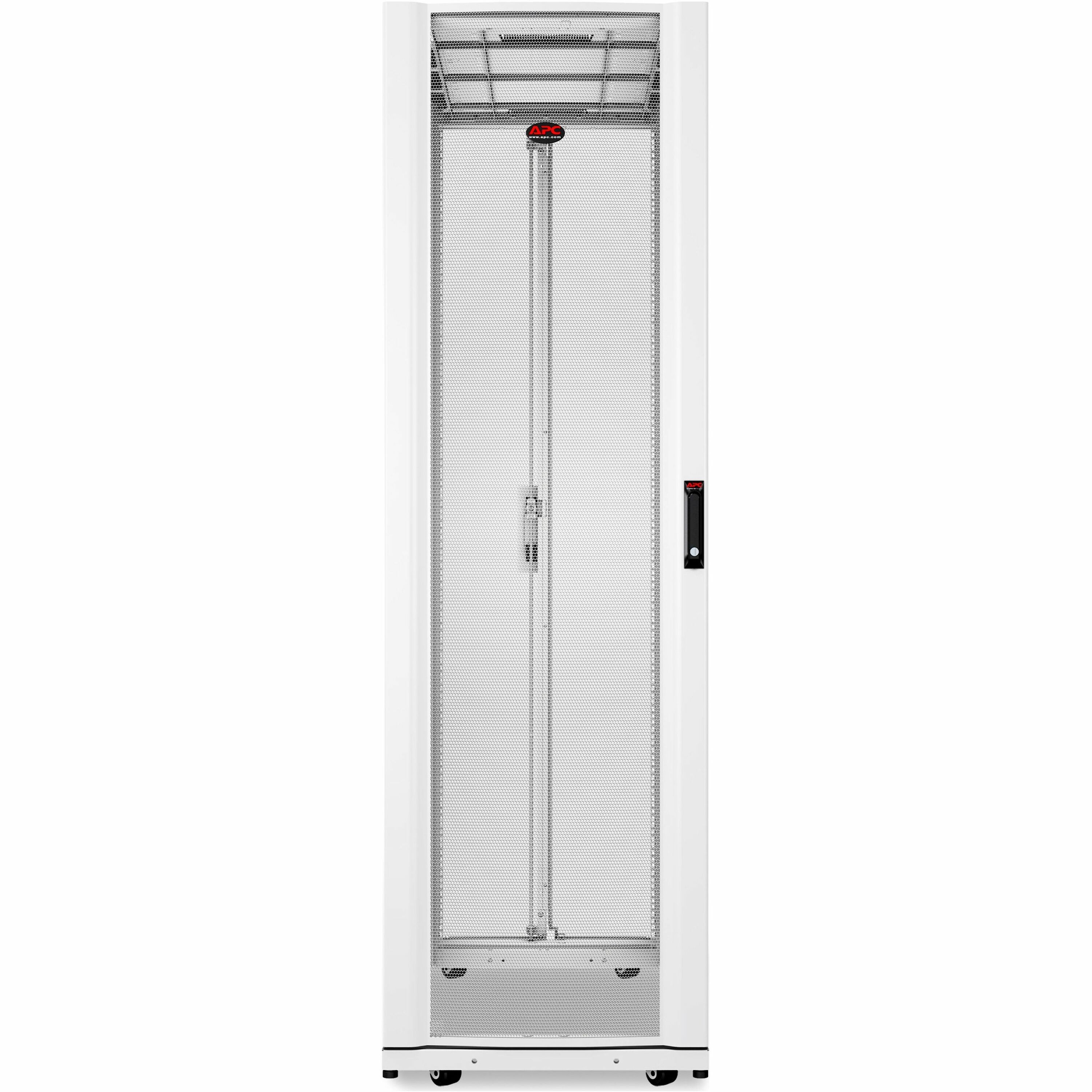 APC NetShelter SX, Server Rack Enclosure, 42U, White, 1991H x 600W x 1200D mm [TAA]