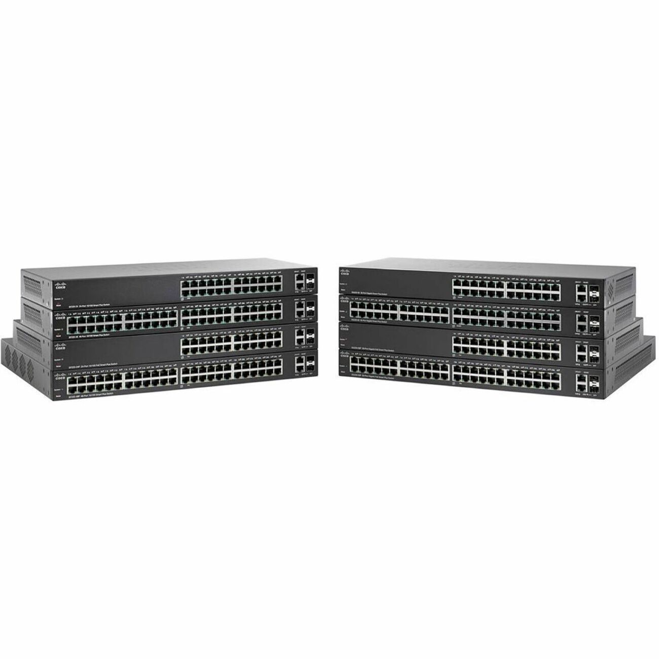 Cisco SF220-48P 48-Port 10/100 PoE Smart Plus Switch