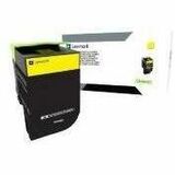 Lexmark Unison 800H4 Original High Yield Laser Toner Cartridge - Yellow Pack